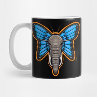 Elephant butterfly Mug